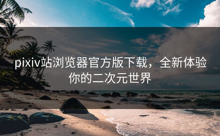 pixiv站浏览器官方版下载，全新体验你的二次元世界